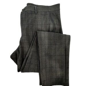 Zara Charcoal Checkered Pants